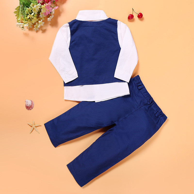 Casual Clothing Suits Boys' Clothes Vests Gentleman Suits - iztia