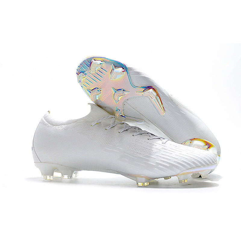 Flying Line Football Shoes Electroplated Bottom FG Nail Training Shoes - iztia