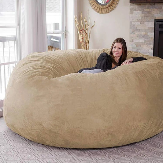 Lazy Sofa Oversized 7FT Bean Bag Chair Bean Bag Chair - iztia