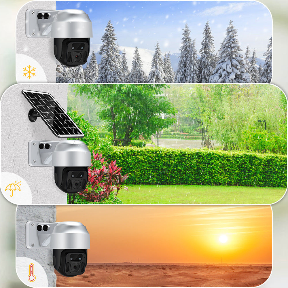 Solar Powered Wireless WiFi Surveillance Camera - iztia