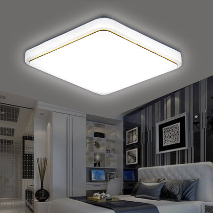 Simple Square Lighting Ceiling Lamp, Living Room Bedroom Lighting Ceiling Lamp - iztia