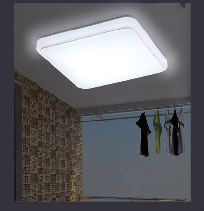 Simple Square Lighting Ceiling Lamp, Living Room Bedroom Lighting Ceiling Lamp - iztia