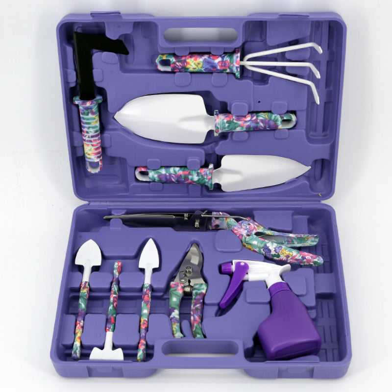 Ten-piece gardening tool set - iztia