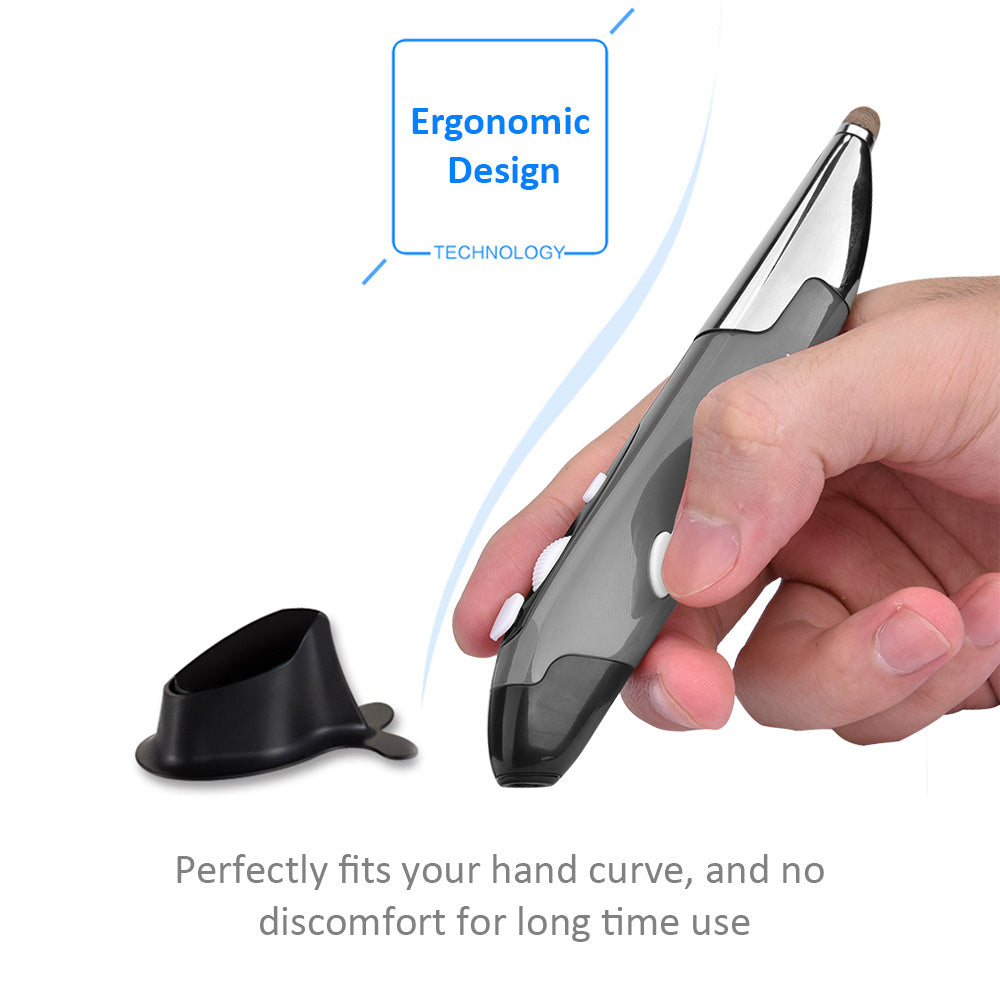 Handwriting Second-generation Pen-shaped Flying Squirrel Mouse Pen Wireless Gaming Optical Pen - iztia