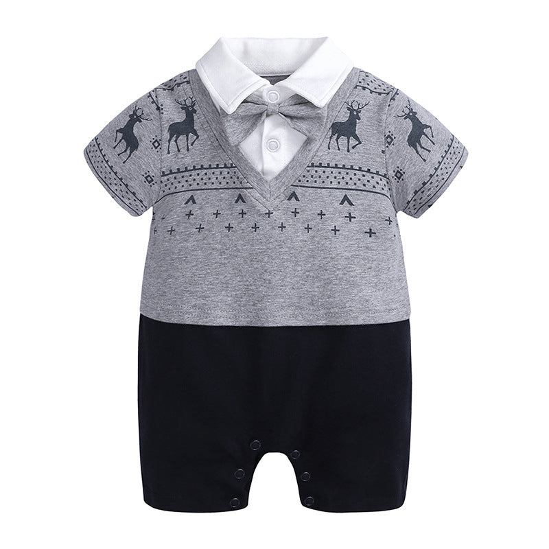 Baby Romper Gentleman Baby Jumpsuit - iztia