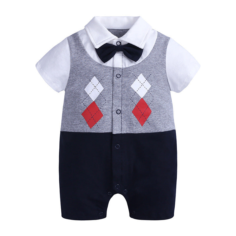 Baby Romper Gentleman Baby Jumpsuit - iztia