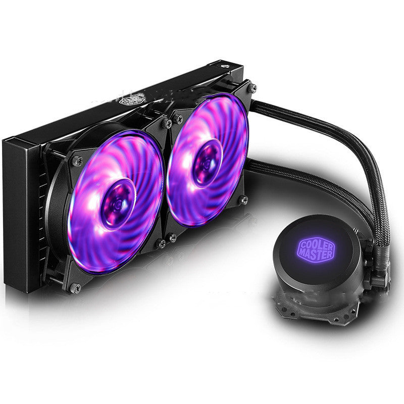 Cooler Bingshen 240Rgb Cpu Water Cooling Dual Chamber Water Pump Micro-Channel Design Balanced Fan - iztia