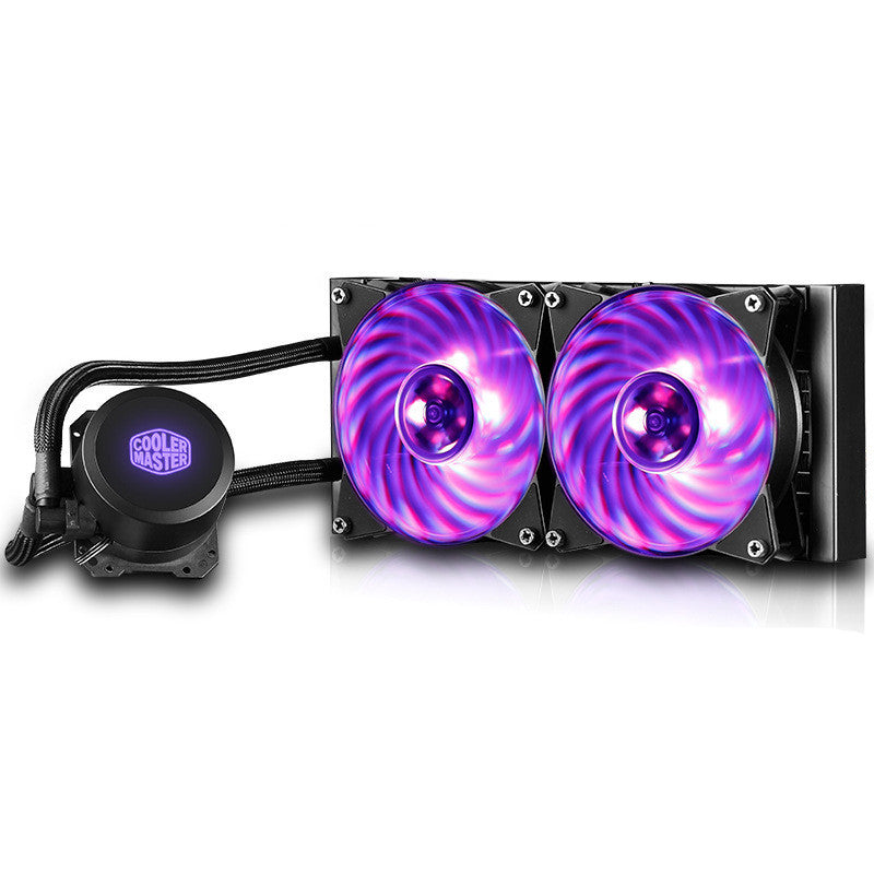 Cooler Bingshen 240Rgb Cpu Water Cooling Dual Chamber Water Pump Micro-Channel Design Balanced Fan - iztia