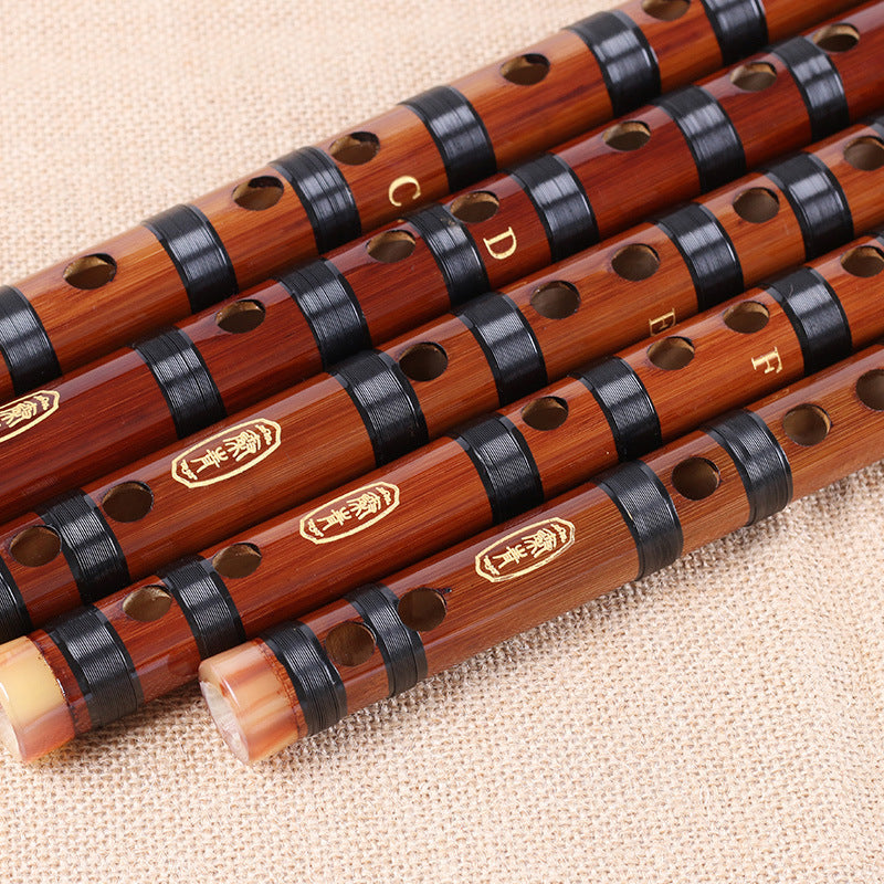 High Quality Bamboo Flute Professional Woodwind Musical Instruments C D E F G Key Chinese Dizi Transversal Flauta 5 Colors - iztia