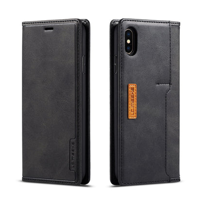 Wallet Leather Case Creative Retro Card Protective Cover - iztia
