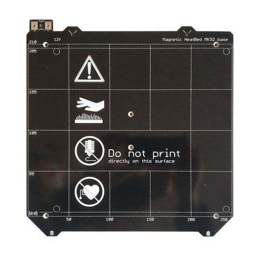 Replicate the components of the heating bed for the I3 Mk3 3D printer, dubbed the Netic Mk. - iztia