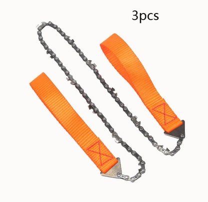 24 inch portable hand chain saw outdoor survival hand saw garden garden hand saw outdoor wire saw - iztia