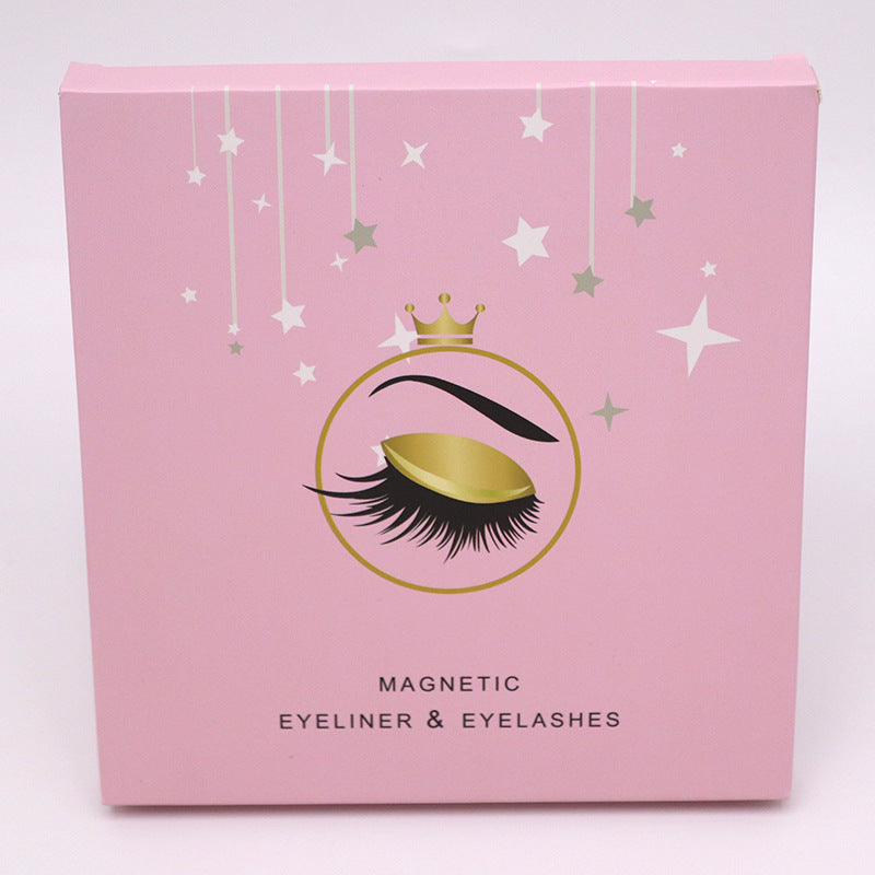 Magnetic Eyelashes Eyeliner Set Long Lasting False Mink Waterproof Eye Lashes Extension Reusable Beauty Makeup Tool - iztia