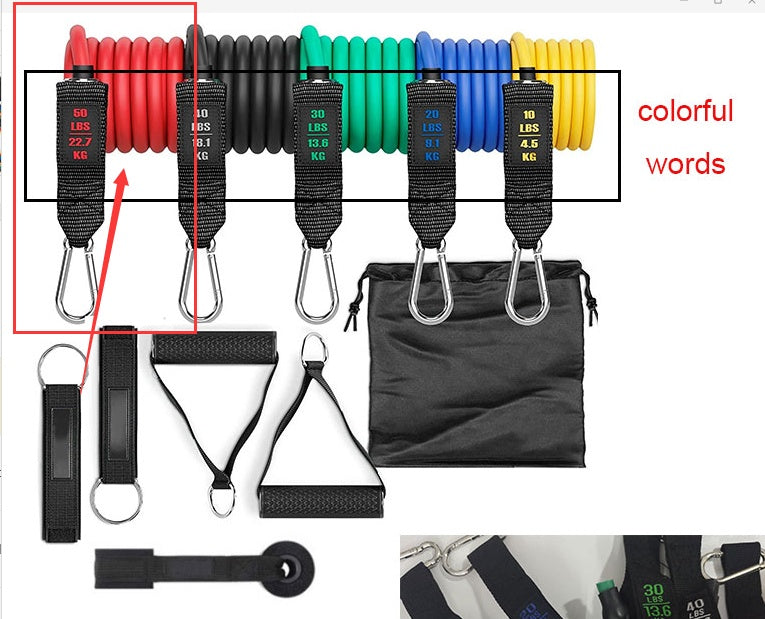 Fitness Rally Elastic Rope Resistance Band - iztia