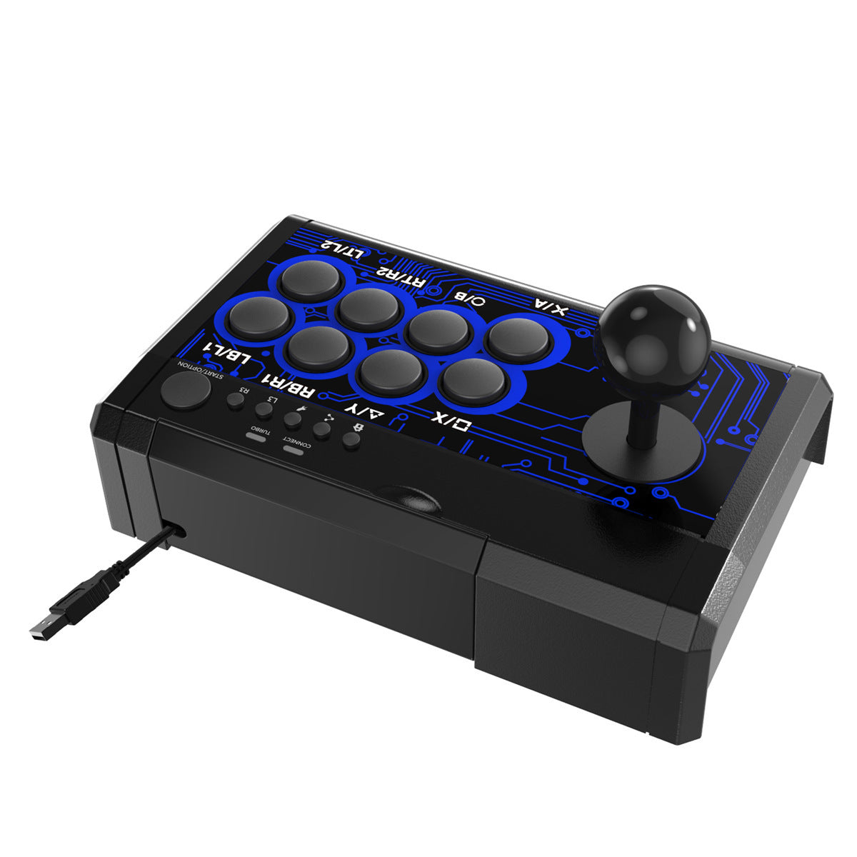 Fighting Stick Game Joystick USB Wired Rocker - iztia