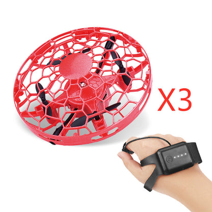 Flying Helicopter Mini Drone UFO RC Drone Infraed Induction - iztia