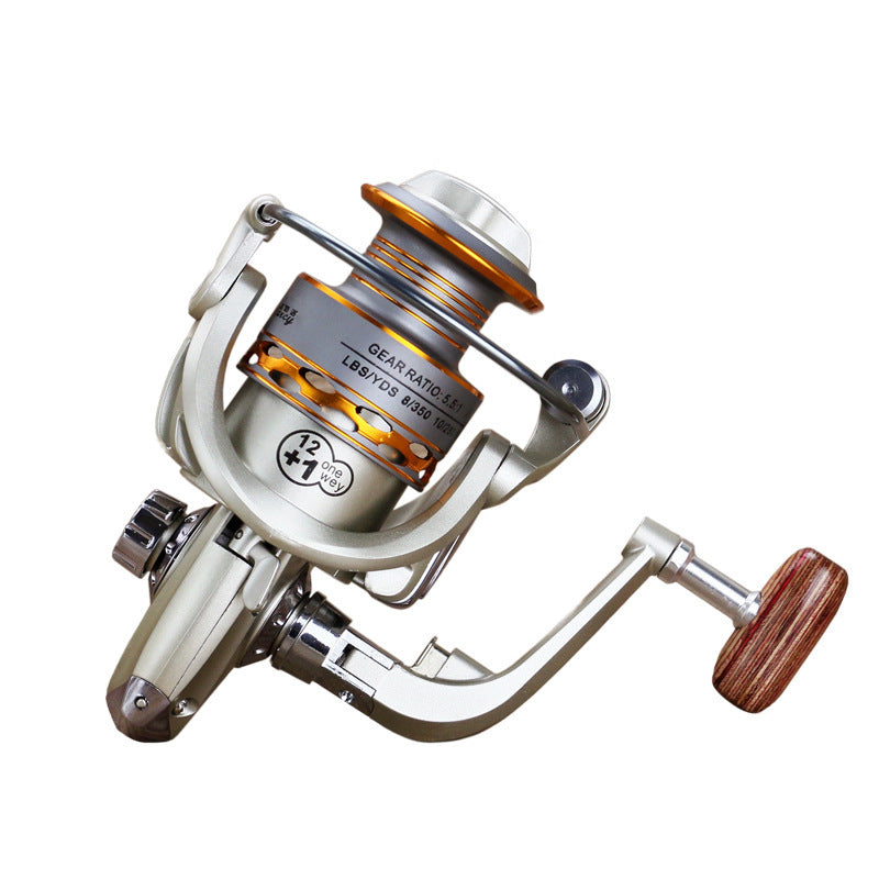 Metal Head Fishing Reel, Fishing Reel, Metal Handle - iztia