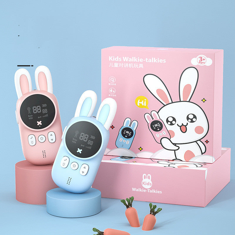 Rabbit Children's Walkie-Talkie Handheld Wireless Call - iztia