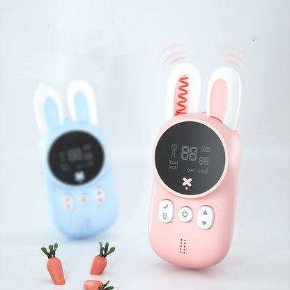 Rabbit Children's Walkie-Talkie Handheld Wireless Call - iztia