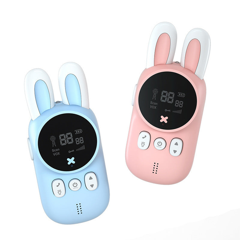 Rabbit Children's Walkie-Talkie Handheld Wireless Call - iztia