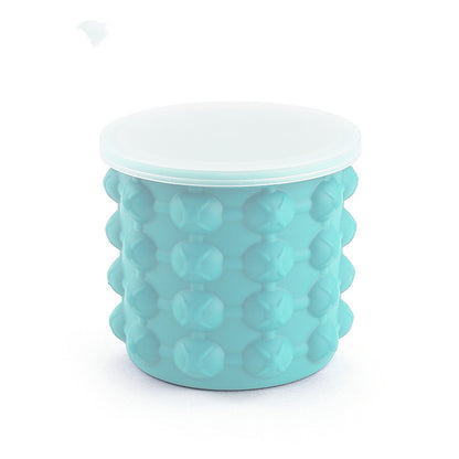 Silicone Ice Maker Quick Cold Ice Bucket Ice Cube Storage Silicone Bucket - iztia