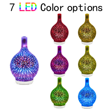 5V Glass Colorful Vase Humidifier - iztia