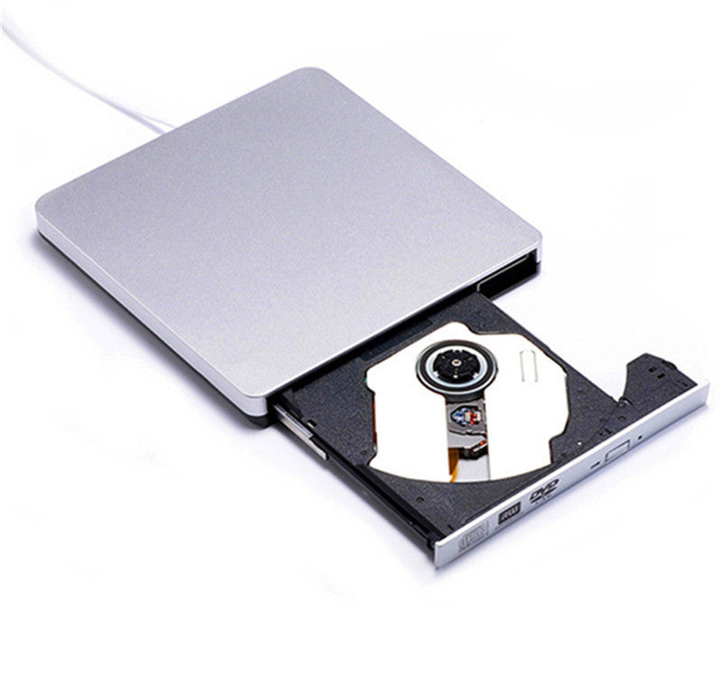 Computer External Mobile External Burning Optical Drive Tray Drive Disc Dvd Burner - iztia