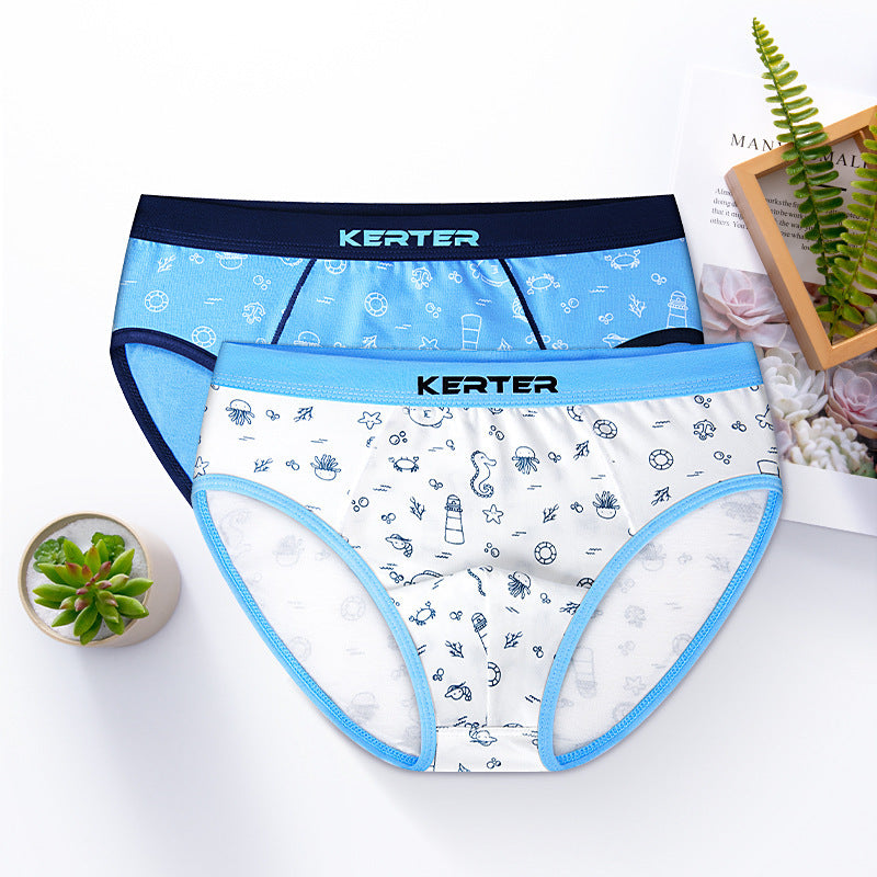 Boy's Underwear Boxer Cotton Children's Underwear - iztia