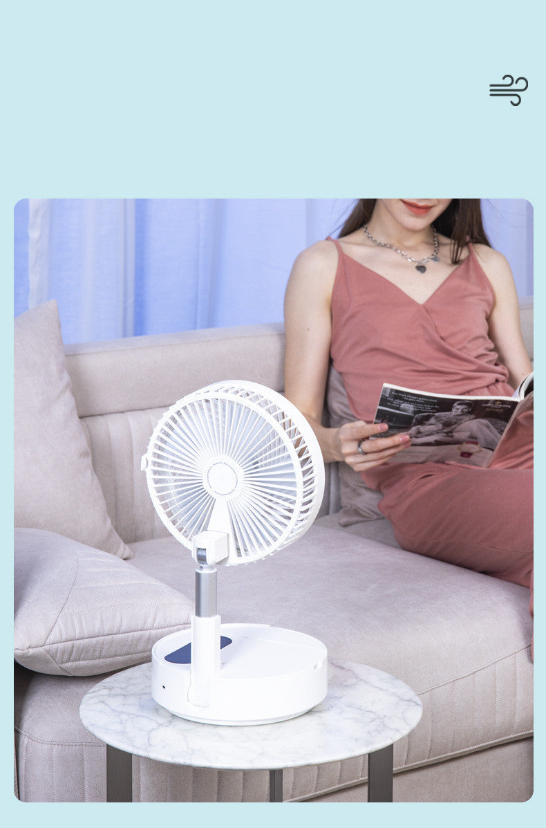 USB Charging Fan Portable Retractable Mini Fan - iztia