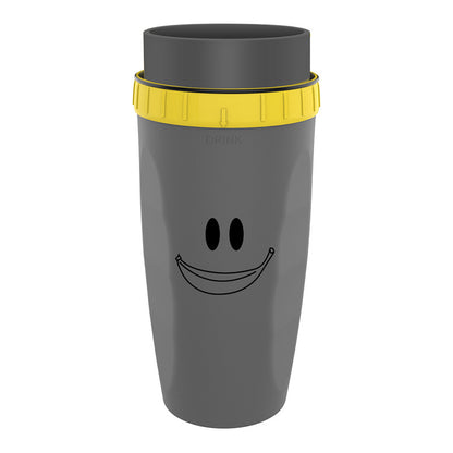 No Cover Twist Cup Travel Portable Cup Double Insulation Tumbler Straw Sippy Water Bottles Portable For Children Adults - iztia