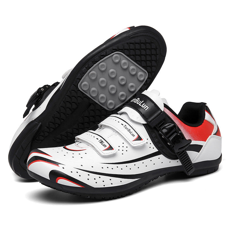 Outdoor Non-lock Cycling Shoes, Rubber Sole Men And Women Couple All-terrain Cycling Shoes - iztia