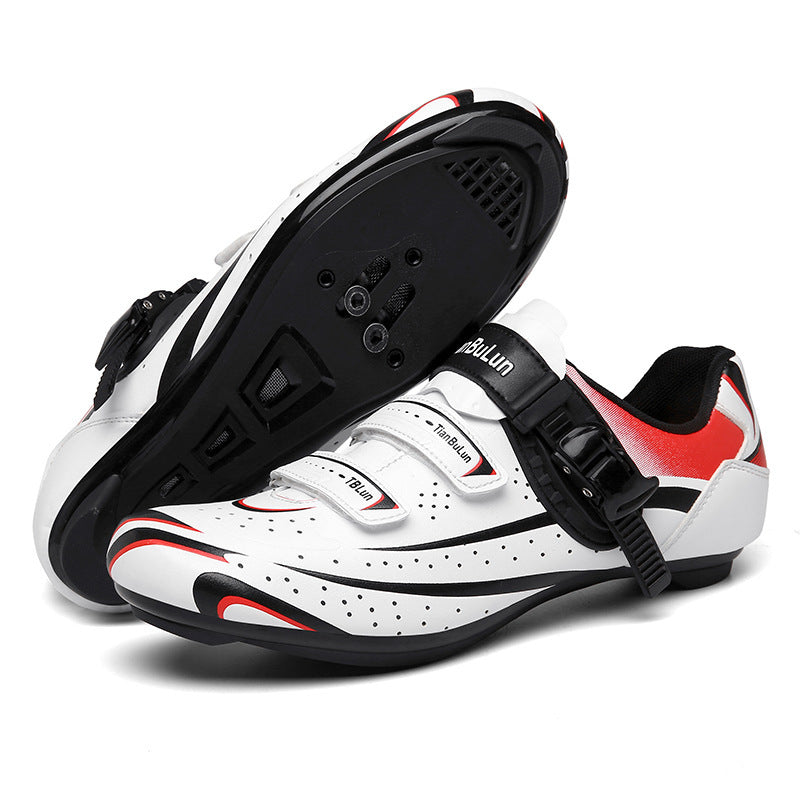 Outdoor Non-lock Cycling Shoes, Rubber Sole Men And Women Couple All-terrain Cycling Shoes - iztia