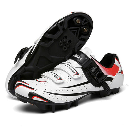 Outdoor Non-lock Cycling Shoes, Rubber Sole Men And Women Couple All-terrain Cycling Shoes - iztia