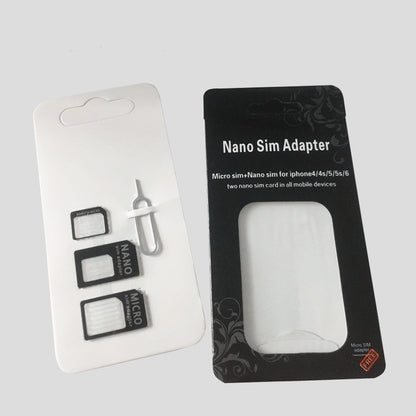 SIM Card Pin Recovery Card Mobile Phone Card Sleeve Four-in-one Conversion Card - iztia