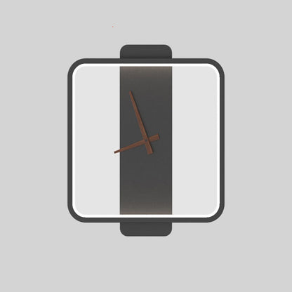 Nordic Wall Lamp Bedroom Bedside Lamp Clock Modeling Lamp - iztia