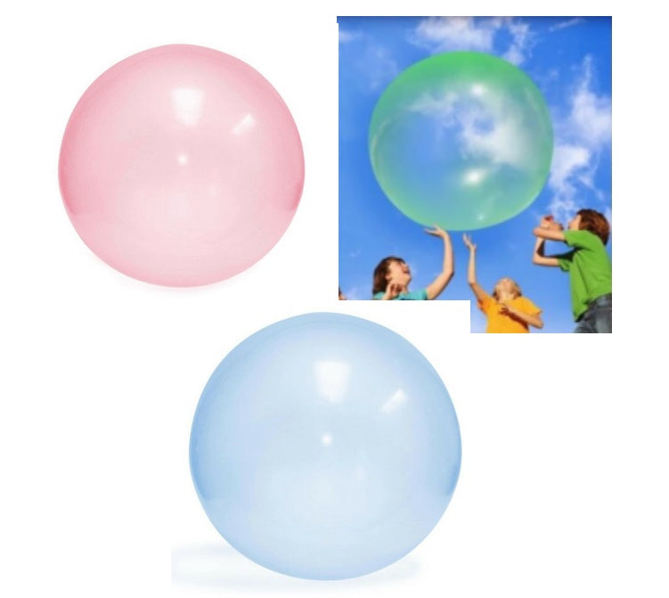 Big Inflatable Ball Children's Toy Elastic Ball Water Ball Bubble Ball Inflatable Ball - iztia