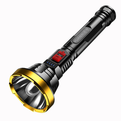 90000LM LED Flashlight Tactical Light Torch USB Rechargeable Super Bright Light - iztia