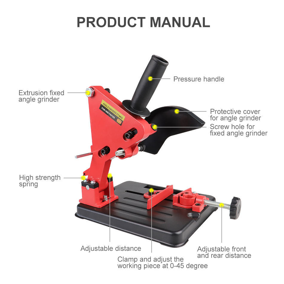 Multifunctional Angle Grinder Bracket - iztia