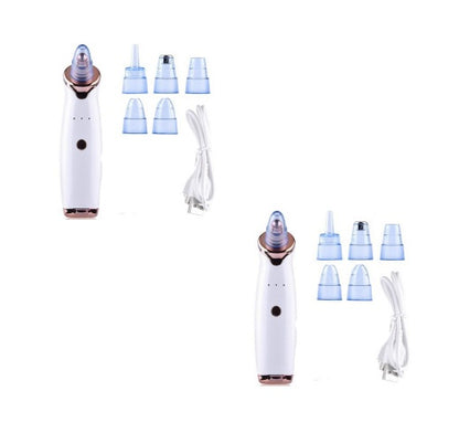 Blackhead Instrument Electric Suction Facial Washing Instrument Beauty Acne Cleaning Blackhead Suction Instrument - iztia