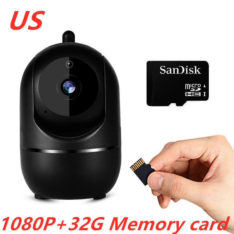 1080P Home Security Surveillance  Auto Tracking Camera US Plug - iztia