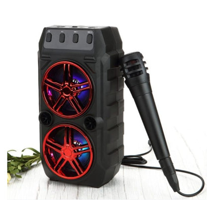 Wireless Bluetooth Speaker Dual Speakers Outdoor Portable Loud Speaker - iztia