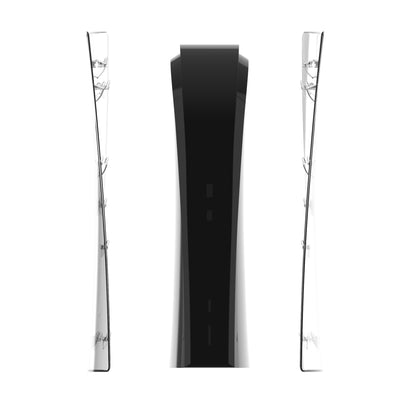 ABS Transparent Skin Hard Shell Case Cover Replacement Plate for PS5 DE Gaming Console PS5 Host Cover - iztia