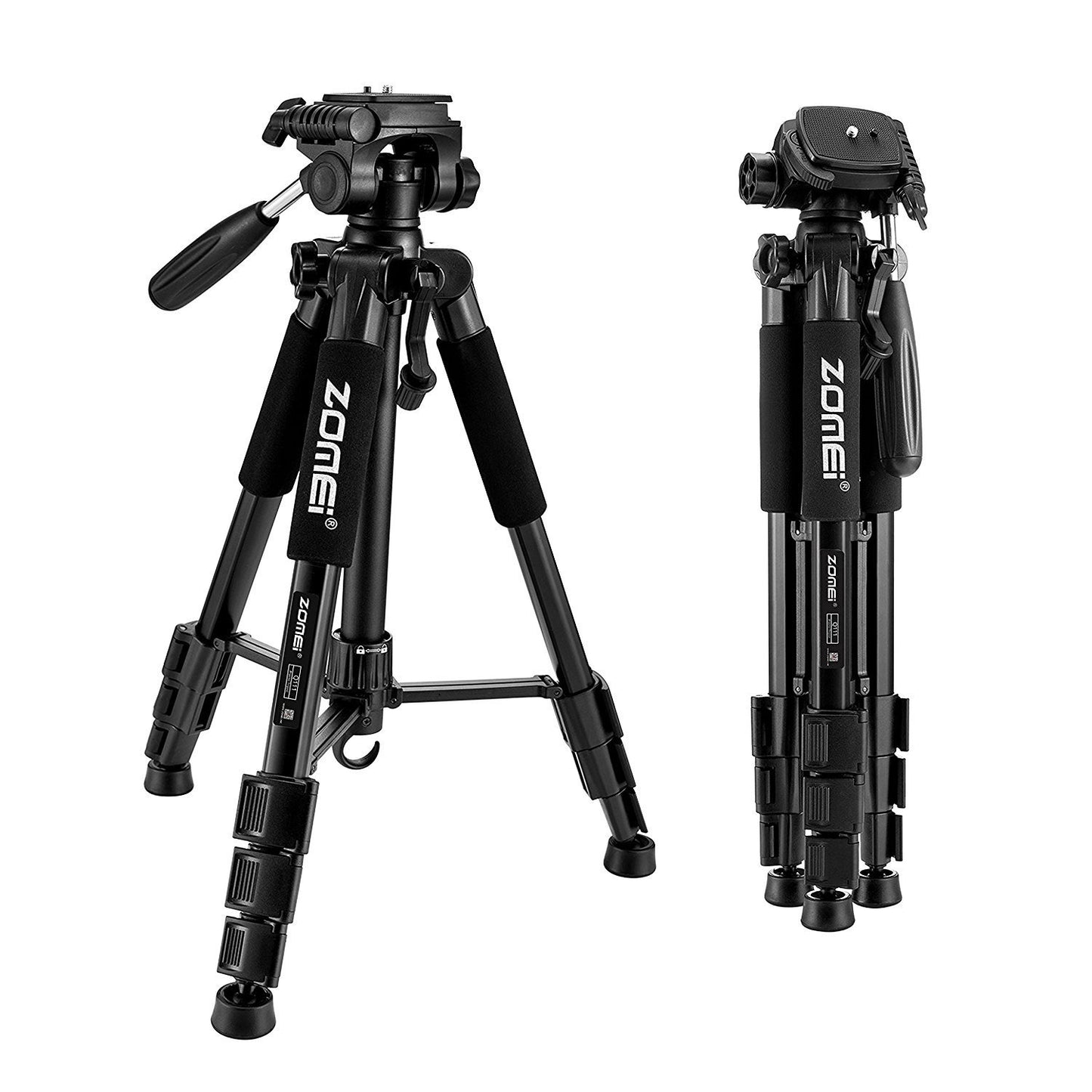 Compatible with Apple, New Zomei Tripod Z666 Professional Portable Travel Aluminum Camera Tripod Accessories Stand with Pan Head for  Digital SLR Camera - iztia