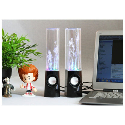 Wireless Dancing Water Speaker LED Light Fountain Speaker Home Party - iztia