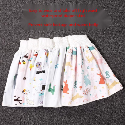 High waist waterproof diaper skirt - iztia