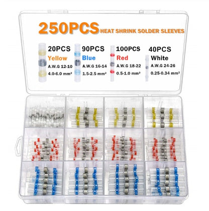 Waterproof Solder Sleeve Terminal Block 50Pcs Boxed - iztia
