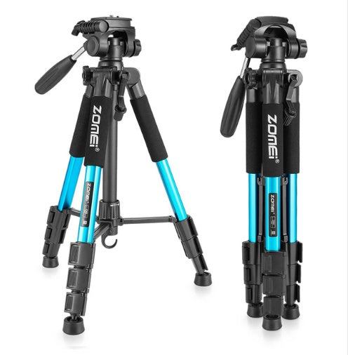 Compatible with Apple, New Zomei Tripod Z666 Professional Portable Travel Aluminum Camera Tripod Accessories Stand with Pan Head for  Digital SLR Camera - iztia