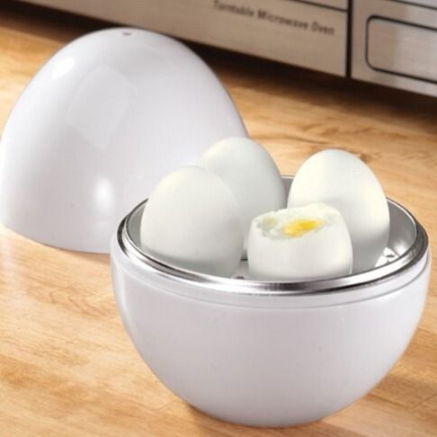 Microwave Egg-shaped Steamer Kitchen Gadgets - iztia