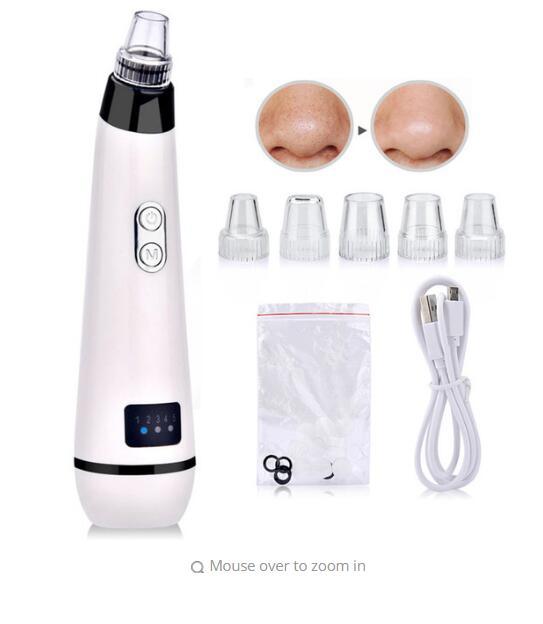 Blackhead Instrument Electric Suction Facial Washing Instrument Beauty Acne Cleaning Blackhead Suction Instrument - iztia