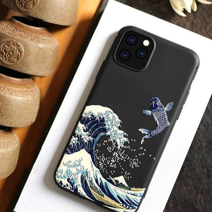 Relief soft shell mobile phone case - iztia